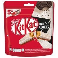 ราคา KitKat Dark Cookies (แพ็ค 5ชิ้น) คิทแคท เวเฟอร์เคลือบช็อกโกแลตผสมคุกกี้กลิ่นบราวนี่ 85g. (20470821469)
