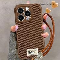 ราคา SOFTCASE + คาร์บอน KNIT STRAP HELLO SMILE สําหรับ OPPO A74 A78 A95 RENO 4F 5 5F 6 7 8 10 PRO 11F 12 12F 4G 5G GC216 SILICONE CASE DR14936 (46256551169)
