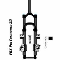 ราคา สติ๊กเกอร์ติดโช๊ค Fox Performance 32 (1834442375)