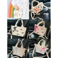 ราคา MINI CANVAS BAG - กระเป๋าสะพายผ้าแคนวาส (50851983991)