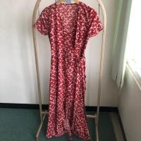 ราคา เมราห์ เดรสยาวสีแดงชีฟองนัวเนียสายกิโมโน (26054186094)