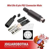 ราคา Mini Din 8 pin 8P PS2 Connector ชายหญิง (55405379113)