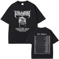 ราคา วงดนตรีร็อค Falling in Reverse World Tour เสื้อยืดผู้ชายผู้หญิง สไตล์ลำลอง ขนาดใหญ่ เสื้อผ้าสตรีทชาย ผ้าฝ้าย เสื้อยืดวิน (41678948841)