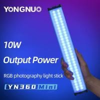 ราคา YONGNUO YN360Mini RGB Handhold Stick Light RGB Full สีวิดีโอเติมแสง 2700K-7500K ปรับ LED การถ่ายภาพแสง (29388125351)