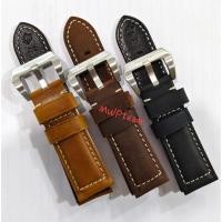 ราคา 24 มม. PANERAI สายนาฬิกาหนังแท้ (42107944420)