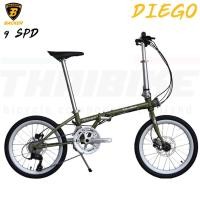 ราคา จักรยานพับ BACKER DIEGO ล้อ 20 นิ้ว 18SPD (21160612255)