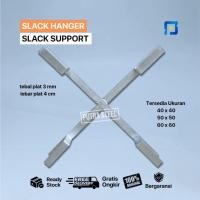 ราคา Slack Hanger / Slack Support / Fixing Slack / Cable Holder on Fiber Optic Pole Accessories Size 40 x 40 to 90 x 90 Spec Link Net Sopek Fiber Star (45351293968)
