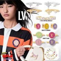 ราคา [Preorder สอบถามก่อนสั่งซื้อ] กำไลข้อมือ แหวน ต่างหู LV x TM LV Initials Bracelet (46604172751)