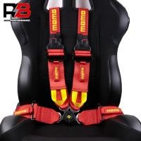 ราคา MOMO เข็มขัดนิรภัย 4 จุด 3 นิ้ว Quick Release Racing Sport สายรัดเข็มขัดนิรภัยแบบปรับได้ (45351128298)