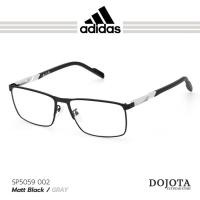 ราคา กรอบแว่นตา Adidas รุ่น SP5059 002 ทรงเหลี่ยม ขนาดเลนส์ 58 มม. แบรนด์ลิขสิทธิ์แท้ (29860634651)