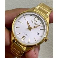 ราคา นาฬิกาข้อมือผู้หญิง Citizen Chandler Eco-Drive Analog Women's Watch FE6102-53A (42805084084)