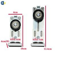 ราคา 2F(Floor Sliding Roller)ไกด์ประตูบานเลื่อน 7cm ประคองบานเฟี้ยม ประตูกระจก ไม้ เหล็ก อลูมิเนียม (29104304209)