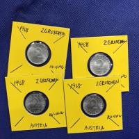 ราคา Special Lot No.60230 ปี1968 ออสเตรีย 2 GROSCHEN เหรียญสะสม เหรียญต่างประเทศ เหรียญเก่า หายาก ราคาถูก (17151155617)