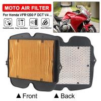 ราคา Yรถจักรยานยนต์ตัวกรองอากาศ Intake Cleaner สำหรับ Honda VFR1200 F DCT V4 2010-2012 VFR1200F Crosstoure VFR1200 X Crosstou (29917257408)
