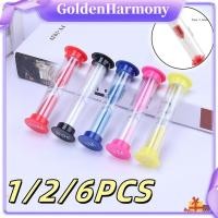 ราคา COD❤ นาฬิกาทรายจับเวลา 6 ชิ้น นาฬิกาทรายพลาสติก 30 วินาที/1/2/3/5/10 นาที นาฬิกาทรายสีสันสดใส นาฬิกาจับเวลาสำหรับตกแต่งบ้าน ของขวัญนักเรียน 【GoldenHarmony】 (27435626330)