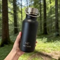 ราคา ARCTERYX ถ้วยเก็บความร้อนกลางแจ้ง 304 สแตนเลสเกรดอาหารเรียบง่ายแบบพกพาถ้วยน้ําที่ดูดีกีฬาสูญญากาศขนาดใหญ่ C (41329360573)