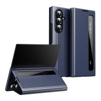ราคา สําหรับ Samsung Galaxy Z พับ 7 6 5 4 กรณี Flip Stand Premium PU หนังสมาร์ทด้านข้างหน้าต่างฝาครอบโทรศัพท์ (55504707376)