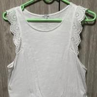 ราคา เสื้อแขนกุด สีขาว ส่งฟรี ลทบ. (3911294736)