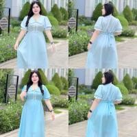 ราคา เดรสสาวอวบ ใส่ออกงานใส่วันแม่ อก38-46 D230 (29806215482)