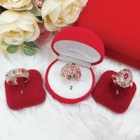 ราคา แหวนนากฝังพลอย นพเก้า เสริมโชค เสริมบารมี แหวนแฟชั่น เครื่องประดับ ใส่อาบน้ำได้ แหวนทองเหลืองแท้ (17565921573)