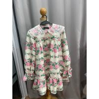 ราคา เดรสสั้นทรงปล่อย ลายดอก ป้าย Widelia@real (28962877679)