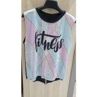 ราคา เสื้อโยคะ เสื้อออกกำลังกาย เสื้อคลุมสปอร์ตบรา ผ้าตาข่าย (มือสอง) (21572315486)