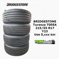 ราคา ยางรถยนต์ Bridgestone TURANZA T005A ขนาด 215/55R17 ปี22 23 ,24 (จำนวน 2 เส้น) วิ่งมา 5,xxx กม. (19795722071)