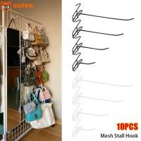 ราคา ใส่ 10ชิ้นซูเปอร์มาร์เก็ตชั้นวางตะขอ,กระเป๋าเสื้อขายปลีกร้านตาข่ายแผงลอยแขวน,ผนังตะขอสากลโลหะตาข่ายแผงตะขอ (52007555485)
