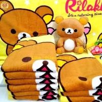 ราคา [SALE]ผ้าเช็ดตัวคุมะ ของแท้Rilakkuma (2868217616)