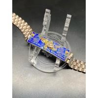 ราคา สร้อยข้อมือ หน้าเสือ ขนาดเล็ก เนื้อเงินลงยา ปี2542 หลวงพ่อเปิ่น วัดบางพระ (44360879986)