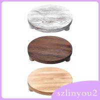 ราคา [szlinyou2] ไม้ถาดแท่นไม้ Riser Stand เส้นผ่านศูนย์กลาง 25.4 ซม.ไม้ขาตั้งแท่นถาดแสดงผลทรงกลมสําหรับจานสบู่ขนมเค้กเทียน (43762346679)