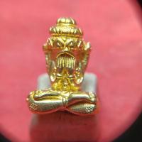 ราคา พระปิดตาวัดเขาอ้อพัทลุงสีทอง (44417141388)