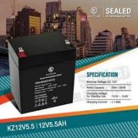 ราคา แบตเตอรี่แห้ง 12v 5.5ah เครื่องสำรองไฟ UPS ไฟฉุกเฉิน เครื่องมือเกษตร KZ12V5.5AH (23030867681)