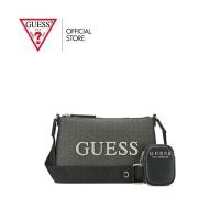 ราคา GUESS กระเป๋า รุ่น SV938069 MAISEY MINI TOP ZIP CROSSBODY BLACK สีดำ (24635345338)