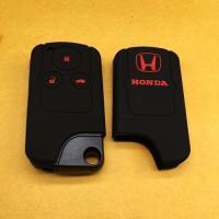 ราคา ปลอกซิลิโคน หุ้มกุญแจรีโมทรถยนต์ Honda Civic FB/CRV Keyless 3 ปุ่ม สี ดำ/แดง (1241935264)