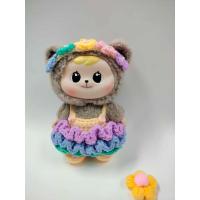 ราคา ชุดไหมพรม ชุดตุ๊กตา ชุดน้องเปาโอ ชุดน้อง bao ao ชุดไหมพรม (28405460121)