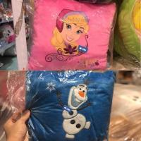 ราคา หมอนอิง จัตุรัส Elsa เอลซ่า & Anna แอนนา & Olaf โอลาฟ Frozen 12นิ้ว (807884123)