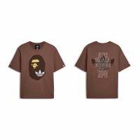 ราคา [ของแท้ 100% พร้อมส่ง] เสื้อยืด Bape X Adidas SSL Tee (56006063102)