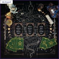 ราคา ไพ่ทาโรต์ผ้าปูโต๊ะตารางไพ่ทาโรต์หนากํามะหยี่ไพ่ทาโรต์ทํานายผ้าปูโต๊ะสําหรับถ้ําห้องชิน1ไทย (47301327766)