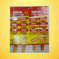 ราคา ยิลเลตต์ Gillette Super Thin มีดโกนหนวด จำนวน 1 ชิ้น (6148946911)
