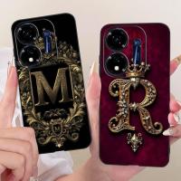 ราคา สําหรับ Itel P55 5G P661N P665L A666L A666LN แฟชั่นมงกุฎเริ่มต้นคู่เคสโทรศัพท์ ItelP55 P 55 4G สีดําซิลิโคนนุ่มกรณี (46105637625)