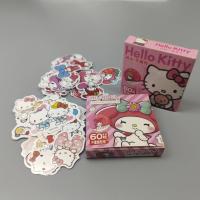 ราคา สติ๊กเกอร์กล่องของขวัญการ์ตูน KT Cat Melody Goo Card Sticker Cute Healing, Handbook/ถ้วยน้ํา/สเก็ตบอร์ด Universal (56708021916)
