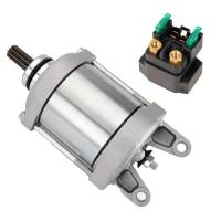 ราคา Starter Motor Relay Set Fit For Kawasaki EX250 Ninja 250 300 ER250 ER300 Z250 Z300 Z 250 ABS KLE300 (51353804753)