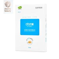 ราคา แปรงสีฟัน อะโทมี่ [1 ชุด / 8 ชิ้น] ขนแปรงนุ่มซุปเปอร์สลิม ผงทองต้านเชื้อแบคทีเรีย การเคลือบผิว (54557356687)