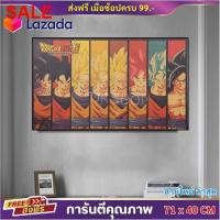 ราคา ﹍❂โปสเตอร์ รูปภาพ ติดผนัง โกคู ซุปเปอร์ไซย่า 8 แบบ ขนาด 70 *41 ซม. กระดาษคราฟ กันน้ำ ภาพวาด ตกแต่งผนังห้องนอน ห้องนั่งเล (5097506901)