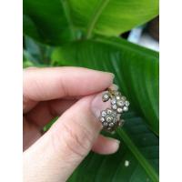 ราคา แหวนทองเหลือง​ ฝังพลอยขาว(งานเก่า)​ (22117494849)