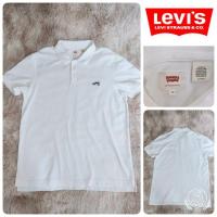 ราคา levi's เสื้อยืดคอโปโลsize XL แบรนด์ลีวายมือสองสภาพนางฟ้า (3107937455)