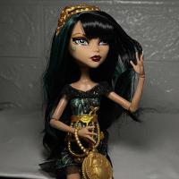 ราคา ‼️used‼️ ⚜️Cleo de nile < fright,camera,action! > Monster high doll ตุ๊กตามอนสเตอร์ไฮ (24180914563)