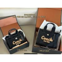 ราคา Coach C Home Canvas Cargo Tote กระเป๋าผ้าแคนวาส สไตล์คูลสำหรับทุกวัน (40579574652)