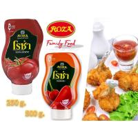 ราคา โรซ่า ซอสมะเขือเทศขวดบีบ และซอสพริก Roza Squeeze 250-500 g (10230652486)